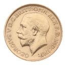1915 George V Large Head UK Full Sovereign Coin