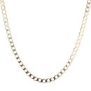 9ct Yellow Gold Curb Chain 20"