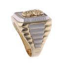 14ct Yellow And White Gold Cubic Zirconia Scorpion Ring