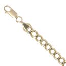 9ct Yellow Gold Curb Bracelet 7.5"