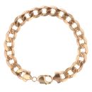 9ct Yellow Gold Curb Bracelet 9.5"