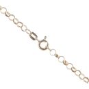 9ct Yellow Gold Star Of David Pendant And Chain 18"