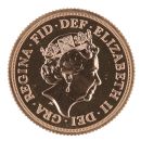 2016 Elizabeth II Fifth Portrait UK Full Sovereign Coin