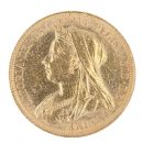 1894 Victoria Old Head Australia Full Sovereign Coin