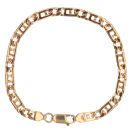 9ct Yellow Gold Fancy Bracelet 8"