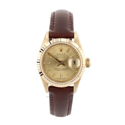 rolex leather strap for sale