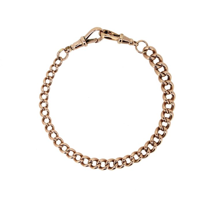 9ct Rose Gold Albert 8\