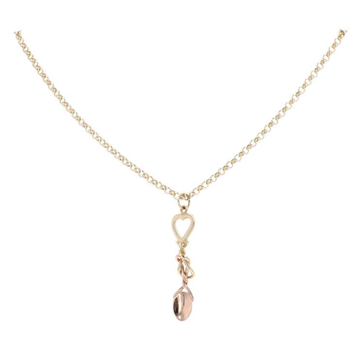 Rose Gold Clogau Love Spoon Pendant 