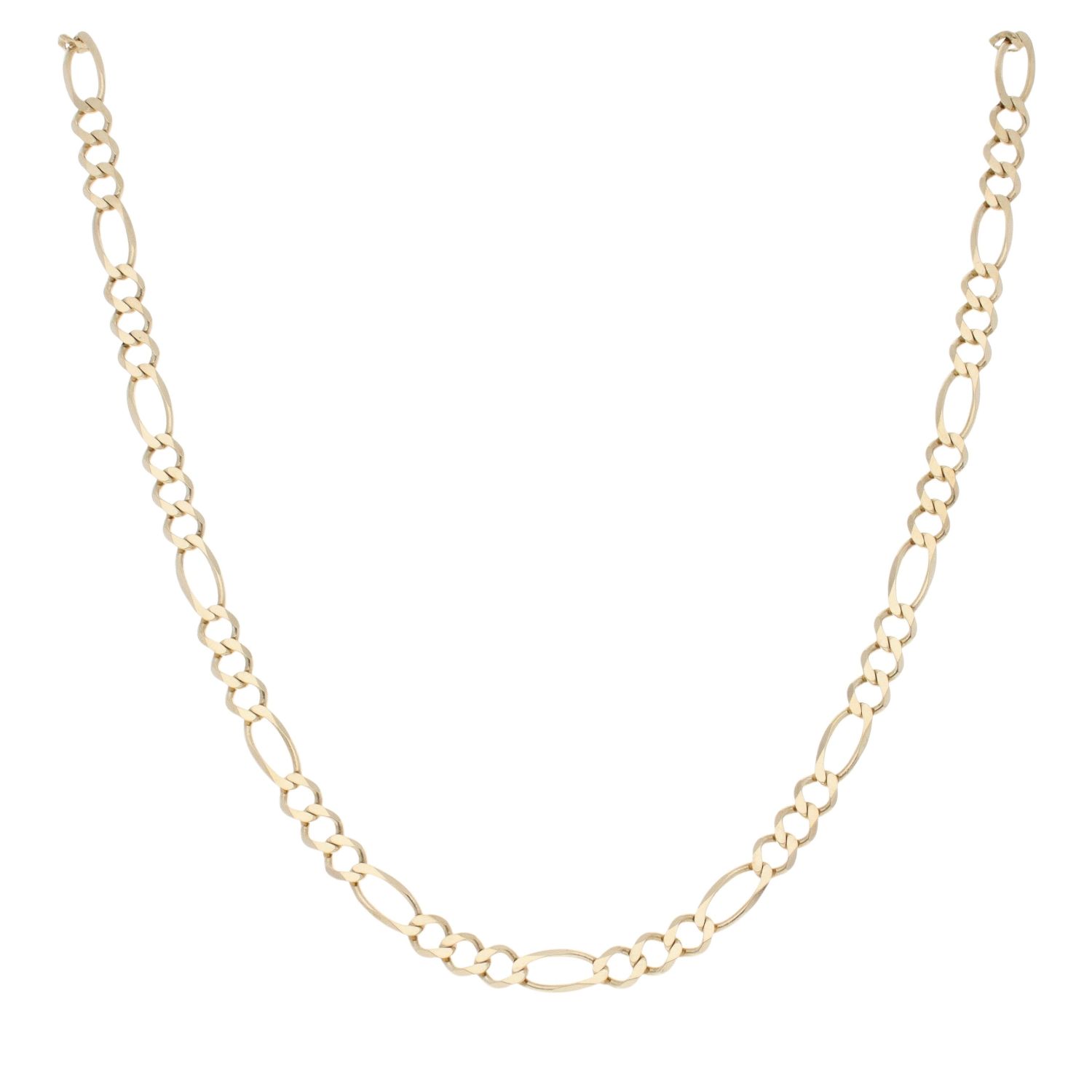 9ct Yellow Gold Figaro Chain 18" Ramsdens Jewellery