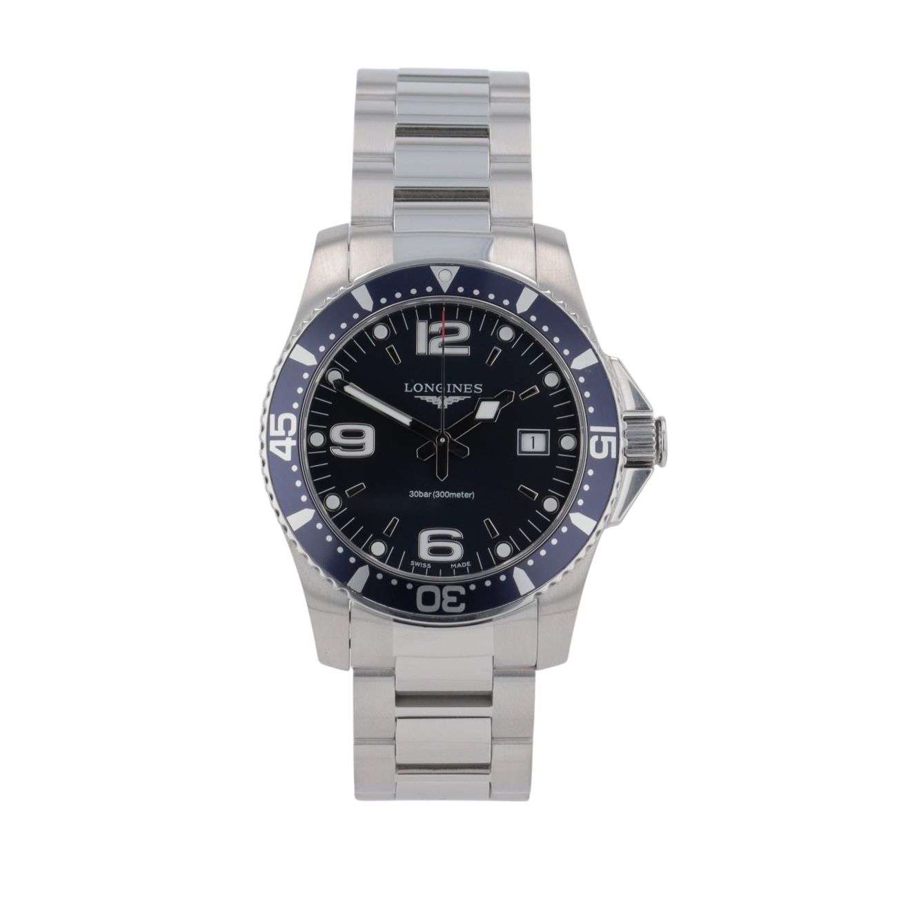 Longines Hydro Conquest Pre Owned Watch Ref L3.7404966