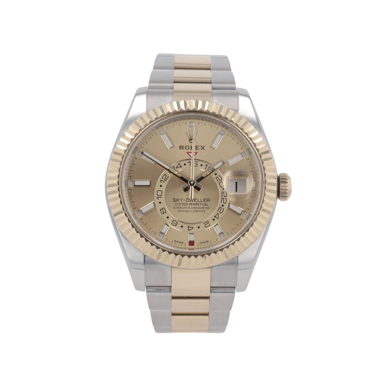 Rolex Sky Dweller Pre Owned Watch Ref 326933