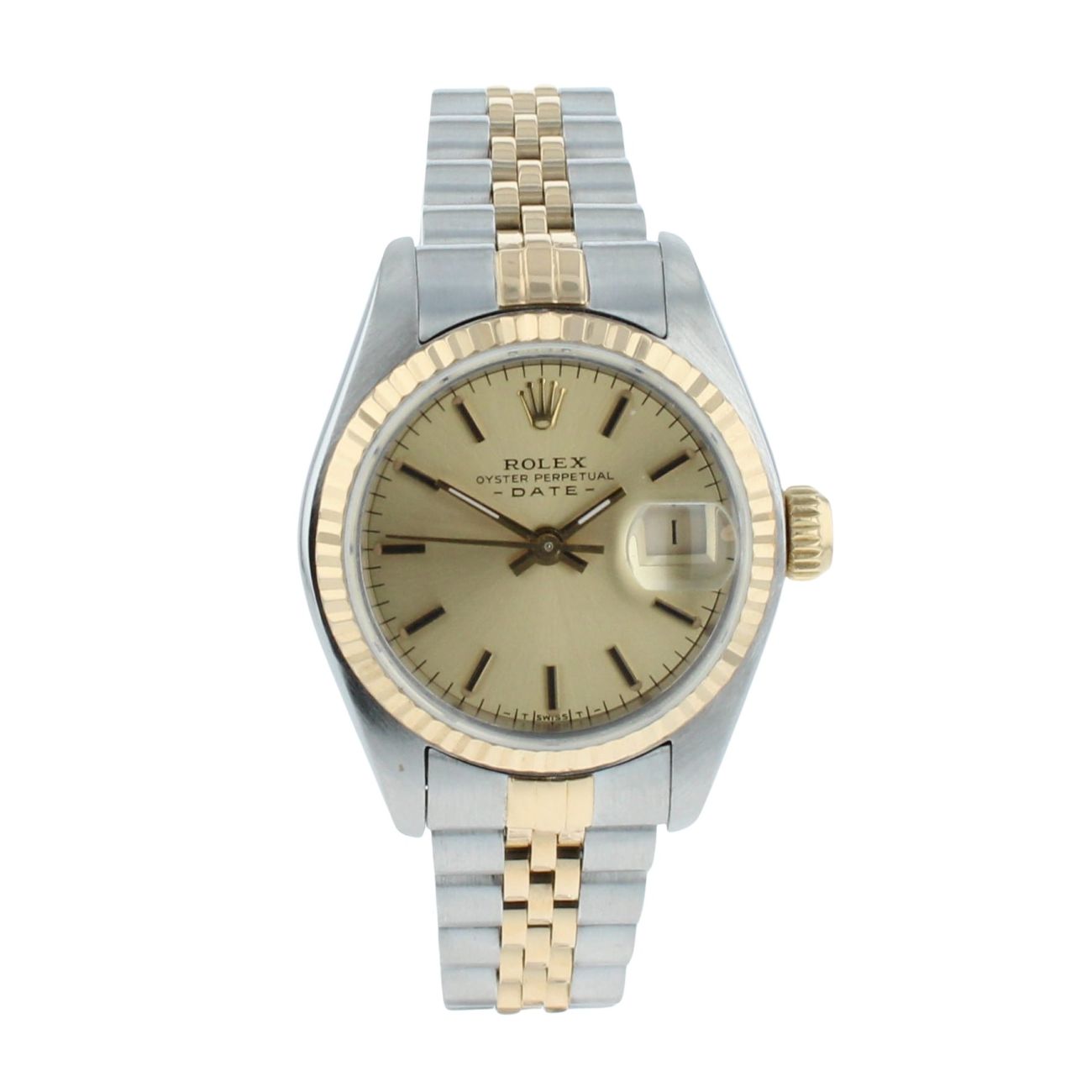 Rolex Custom Datejust Pre Owned Watch Ref 69173