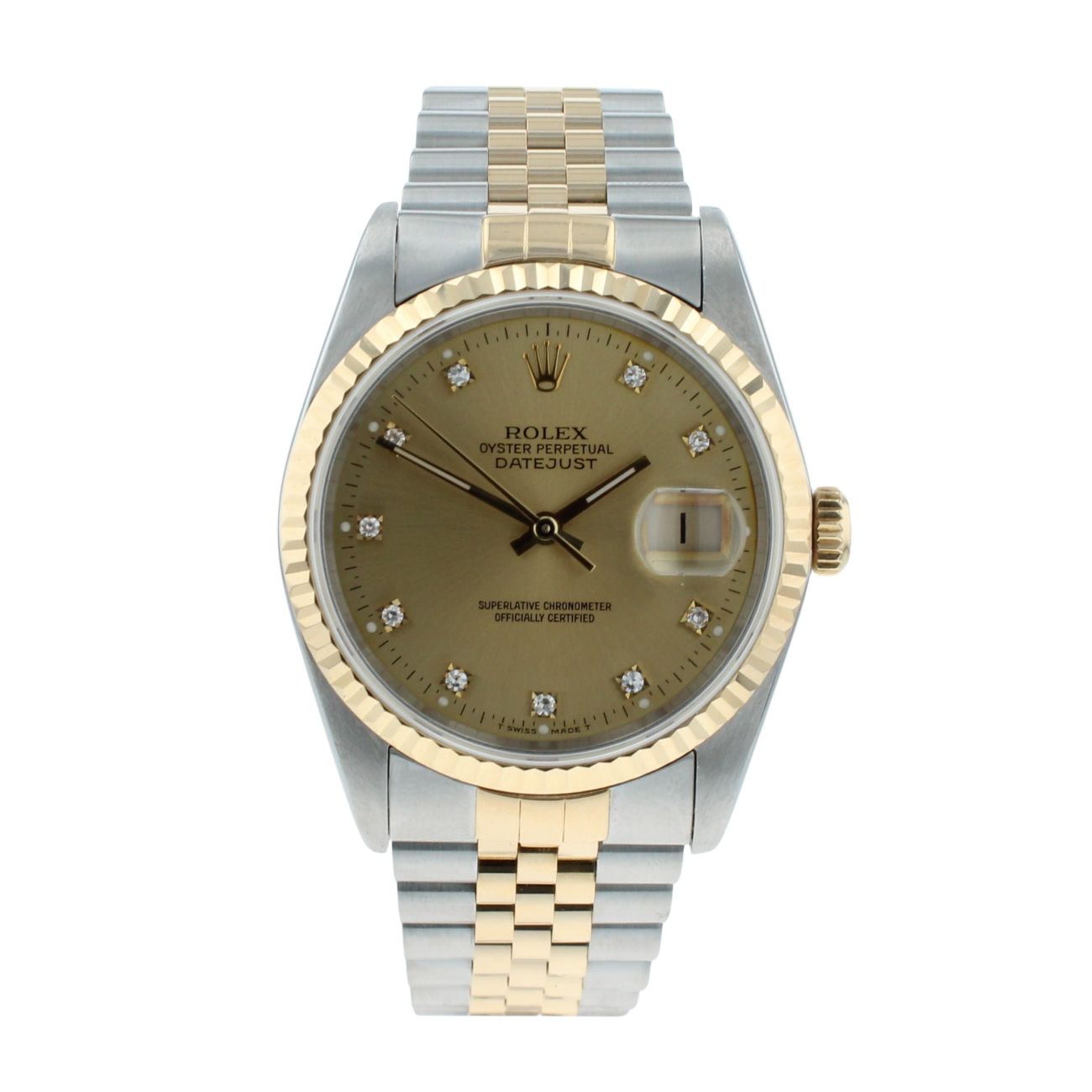 Rolex Datejust Pre Owned Watch Ref 16233