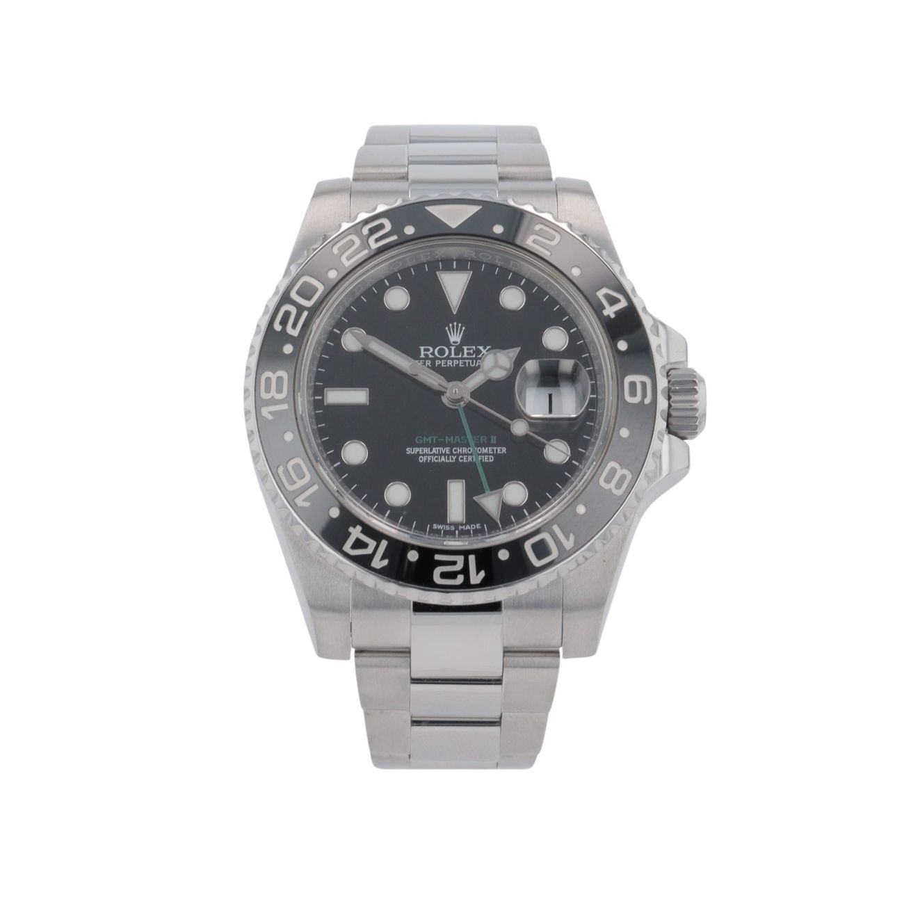 Rolex GMT Master II Pre Owned Watch Ref 116710LN