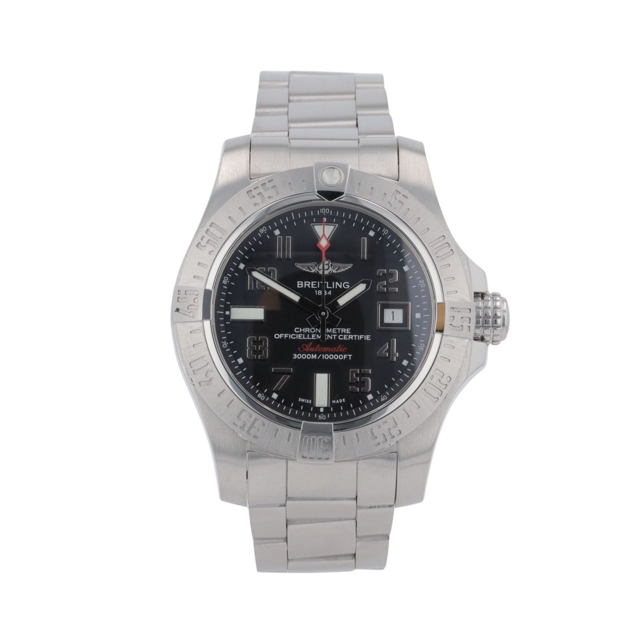 Breitling Avenger II Seawolf Pre Owned Watch Ref A17331
