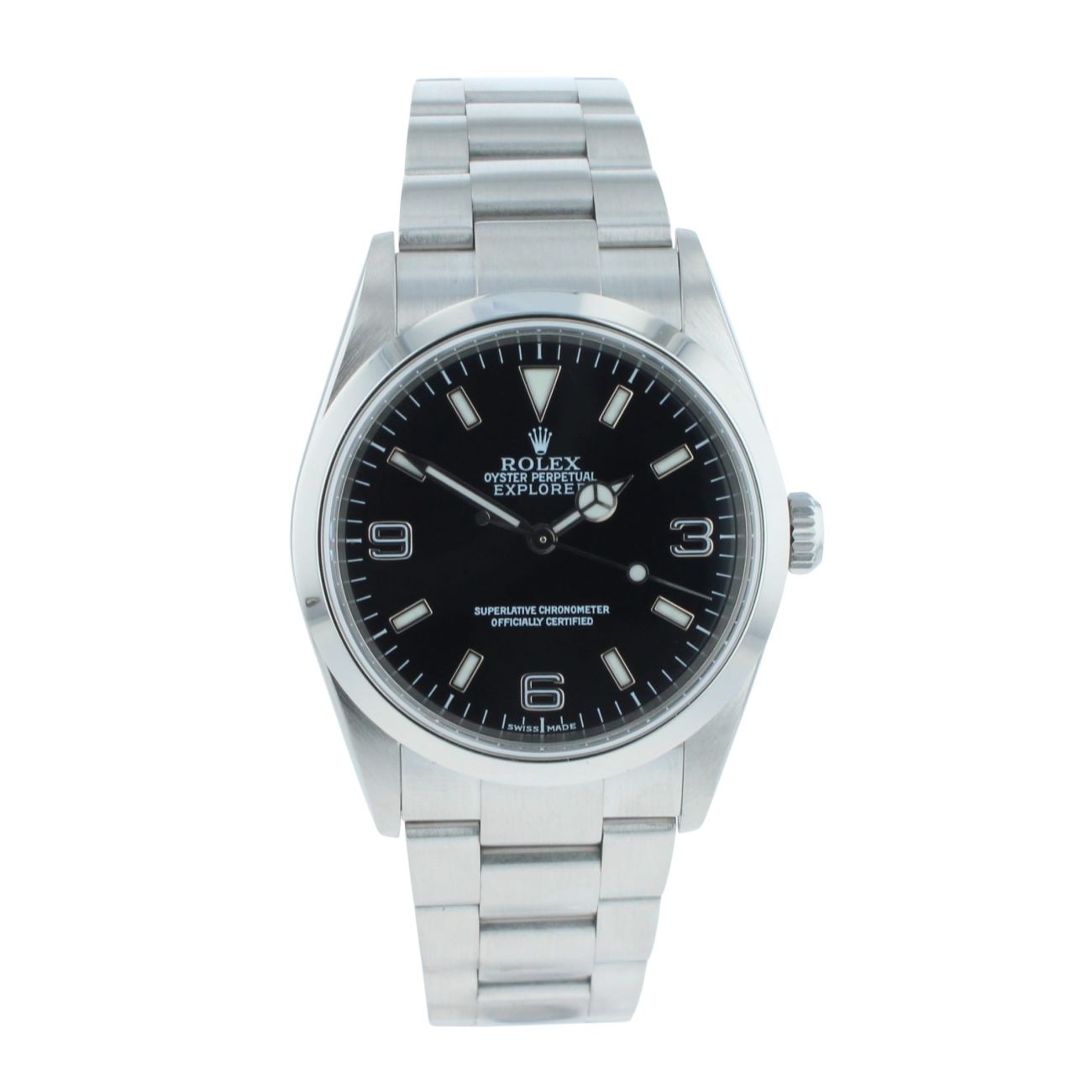 Rolex Explorer Pre Owned Watch Ref 114270