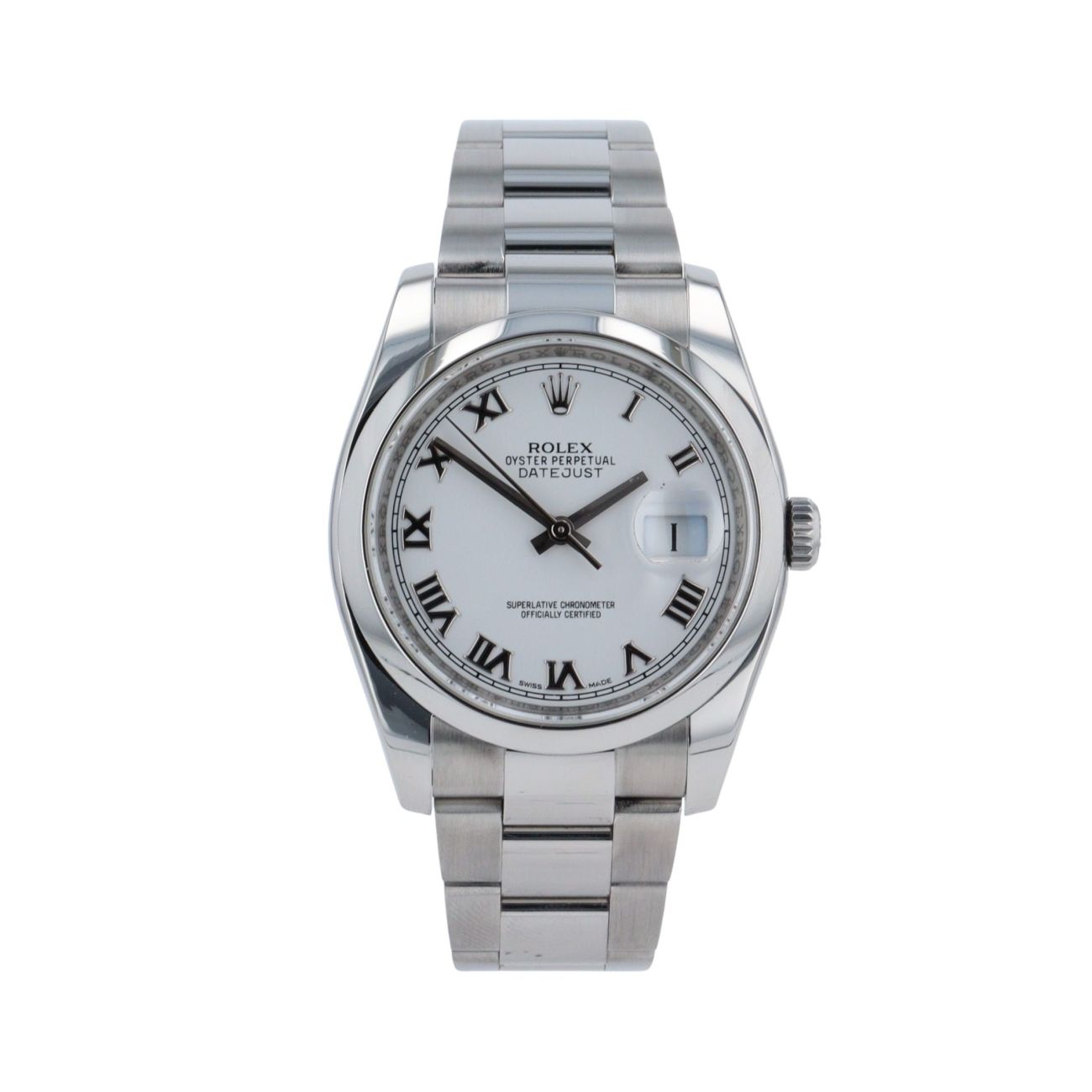 Rolex Datejust Pre Owned Watch Ref 116200