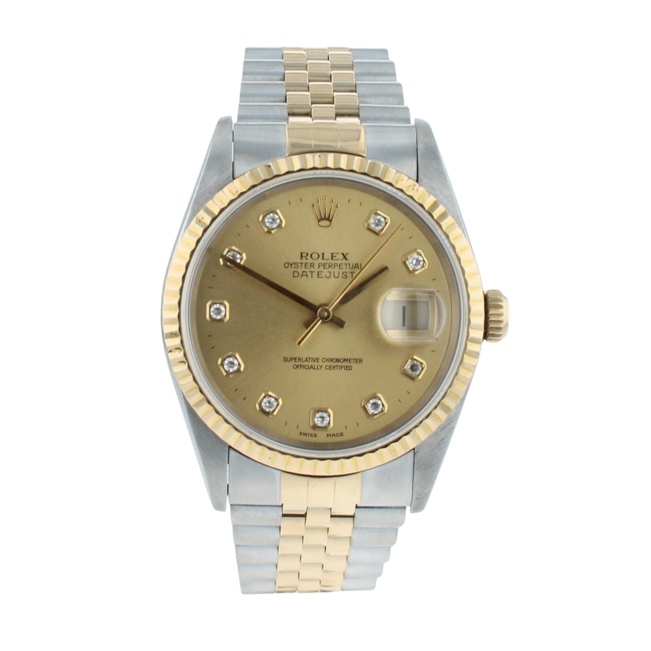 Rolex Datejust Pre Owned Watch Ref 16233