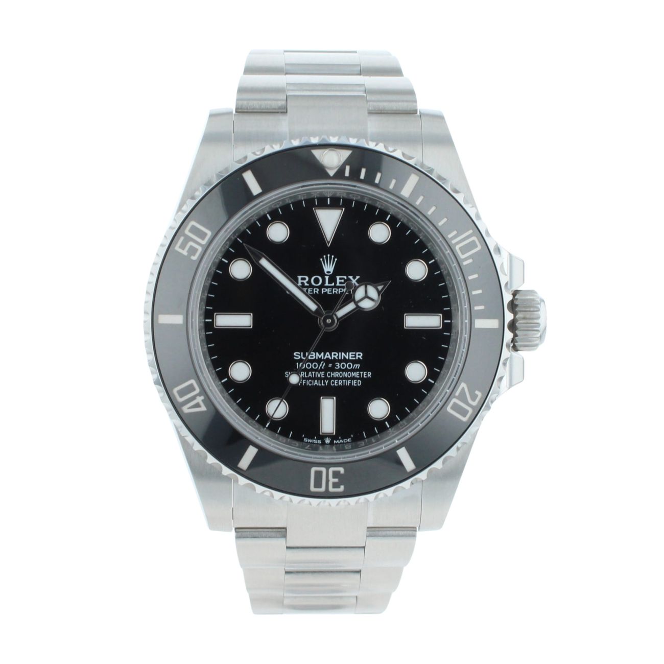 Rolex Submariner Pre Owned Watch Ref 124060