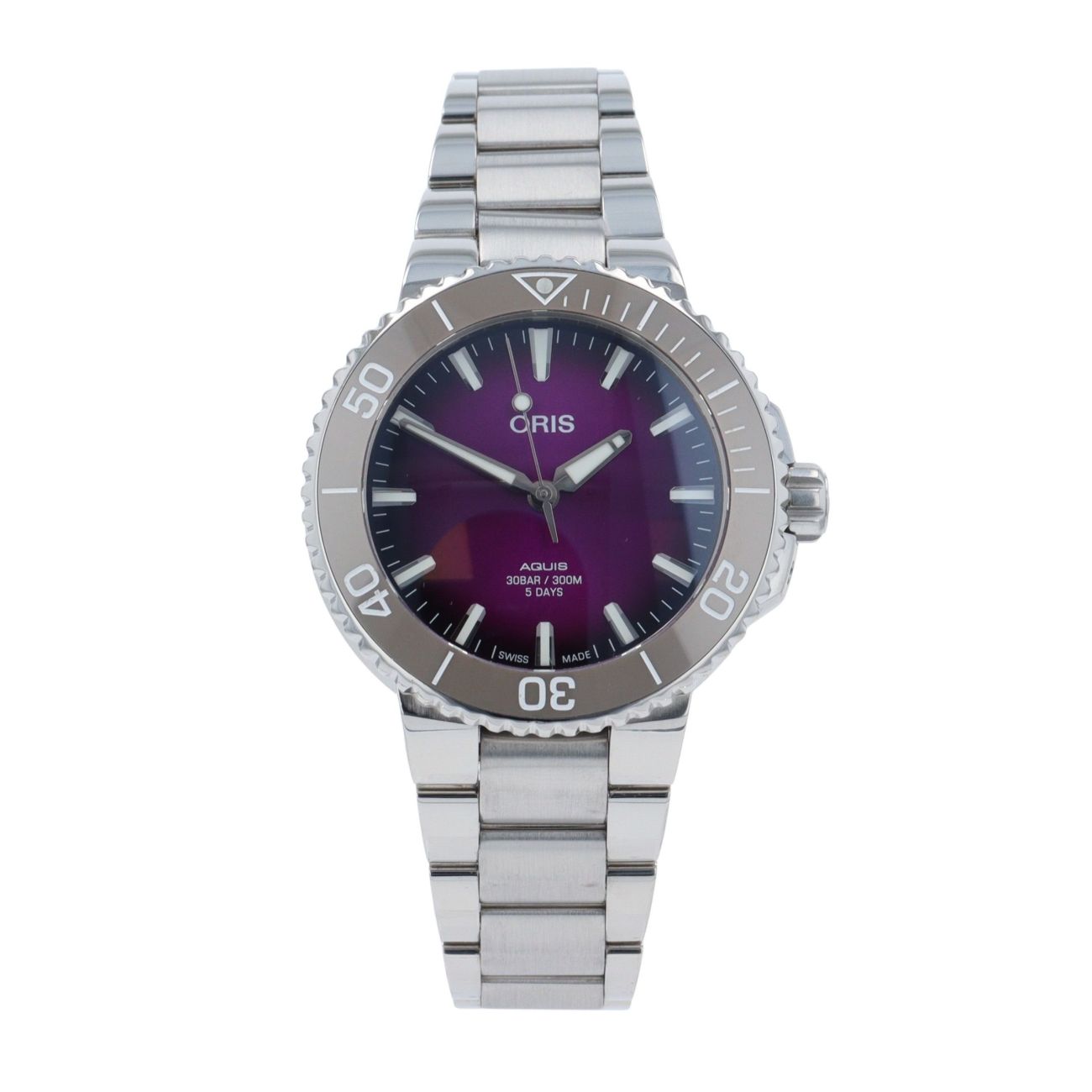 Oris Aquis Date Holstein Edition Pre Owned Watch Ref 7769