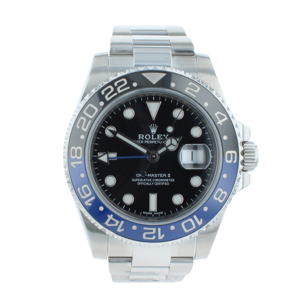 Rolex GMT Master II 'Batman' Pre Owned Watch Ref 116710BLNR