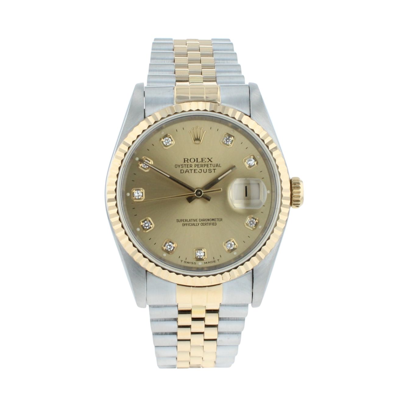 Rolex Datejust Pre Owned Watch Ref 16233