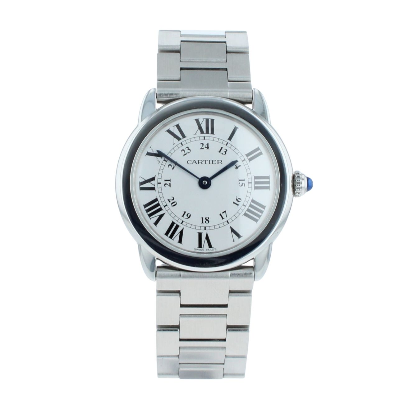 Cartier Ronde Solo Pre Owned Watch Ref 3601 (W6701004)