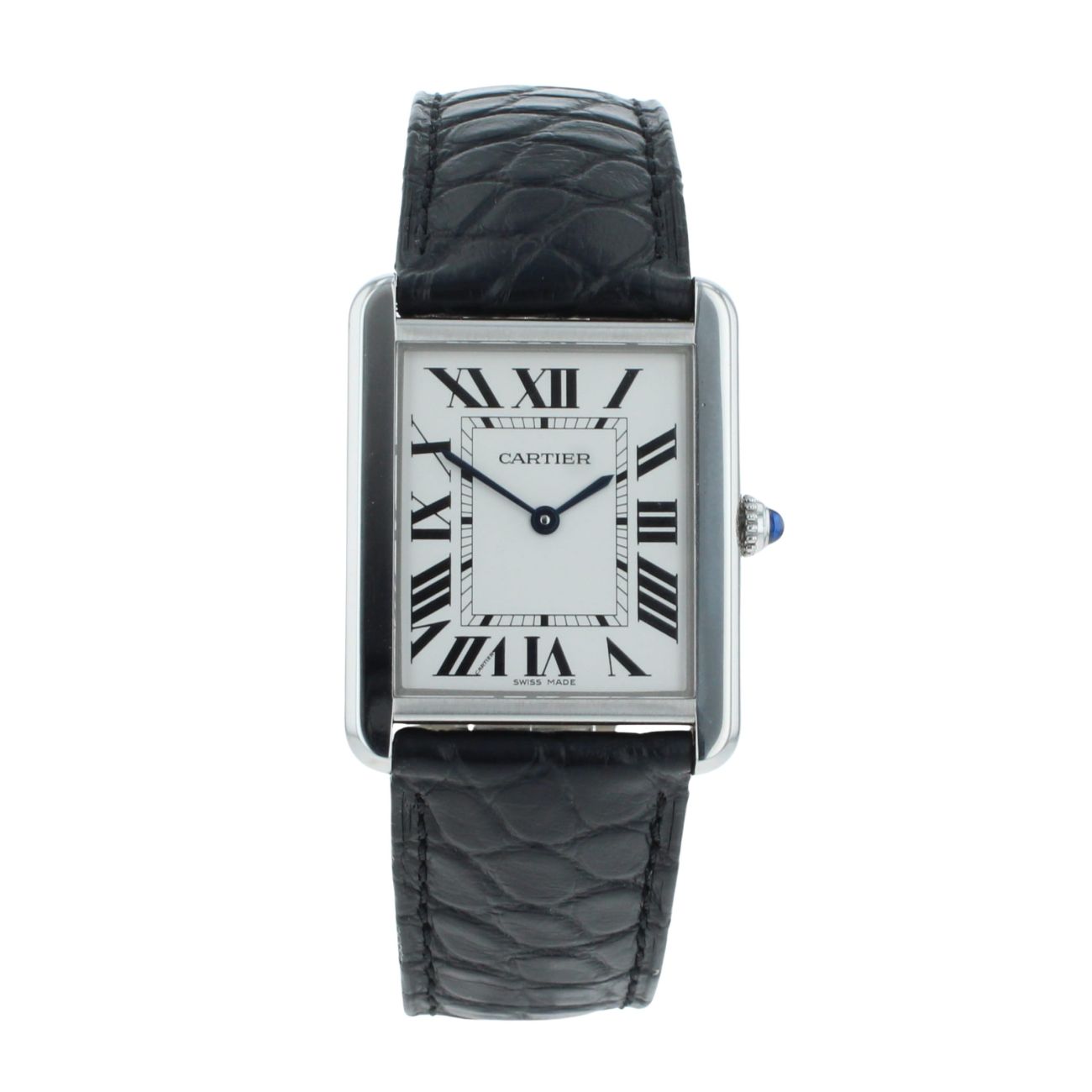 Cartier Tank Solo Pre Owned Watch Ref 3169