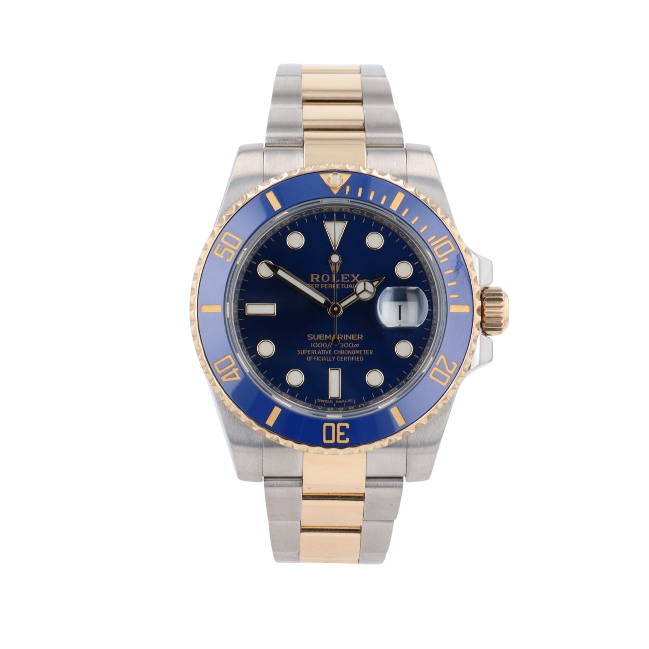 Rolex Submariner Pre Owned Watch Ref 116613LB