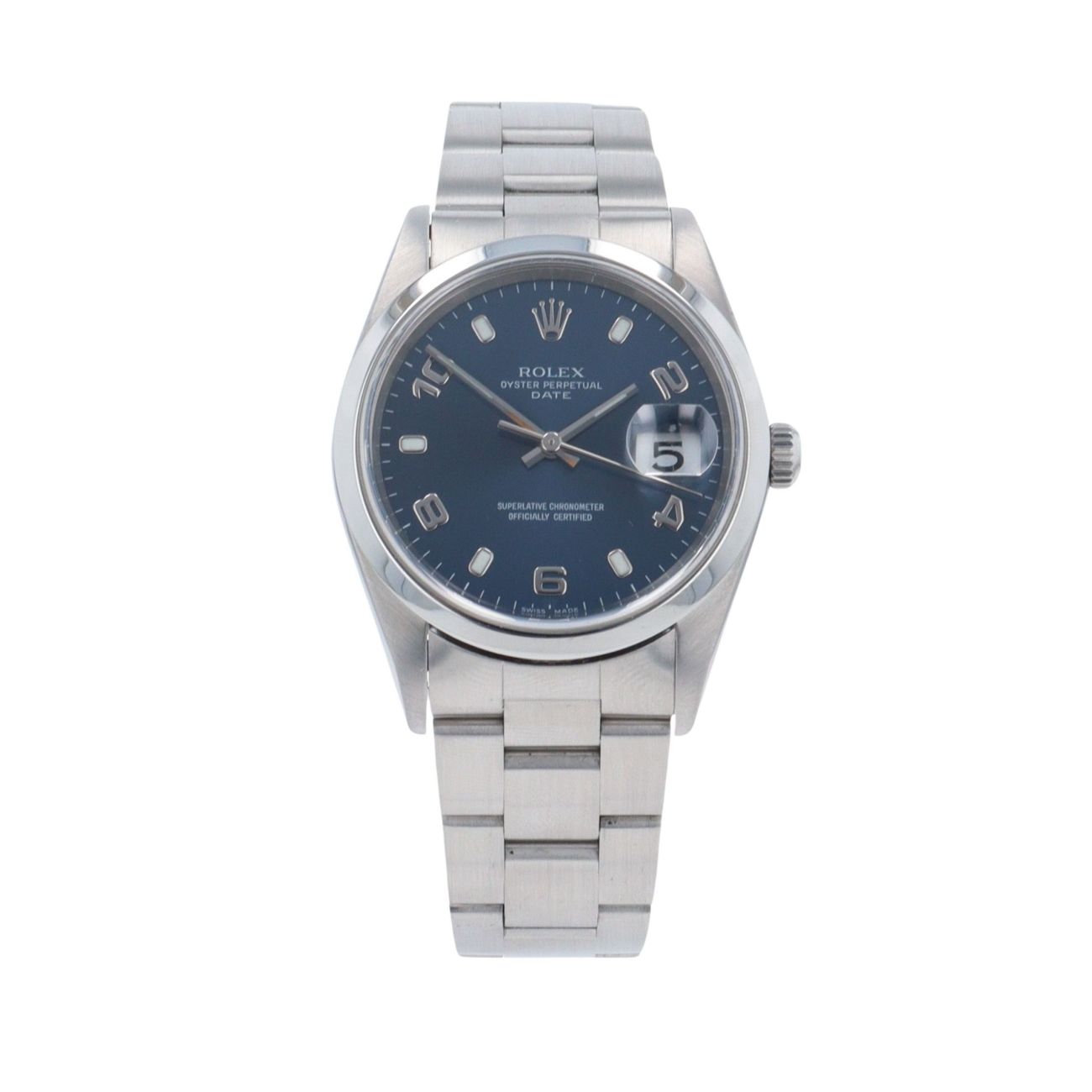 Rolex Oyster Perpetual Pre Owned Watch Ref 15200