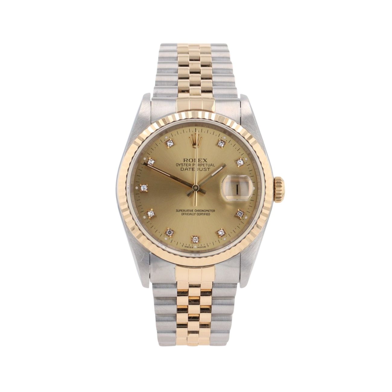 Rolex Datejust Pre Owned Watch Ref 16233