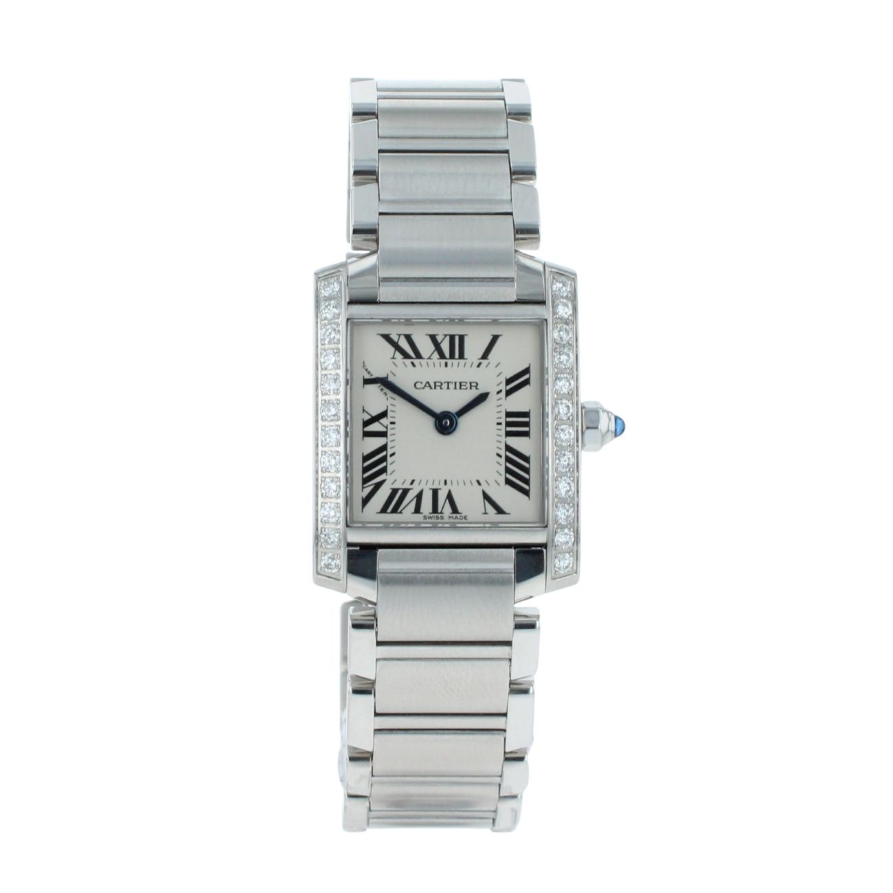 Cartier Custom Tank Francaise Pre Owned Watch Ref 2384 (W51008Q3)