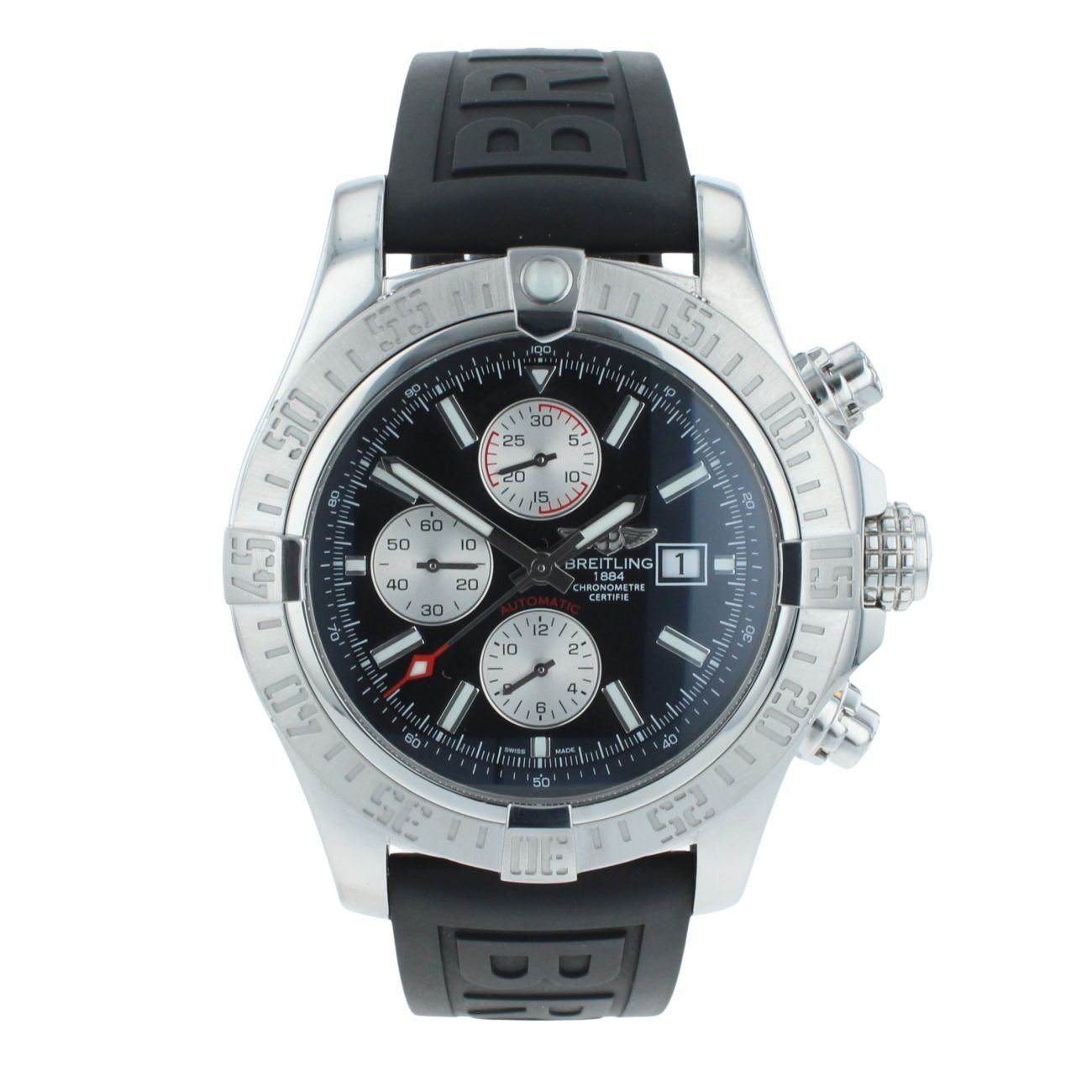 Breitling Super Avenger II Pre Owned Watch Ref A13371