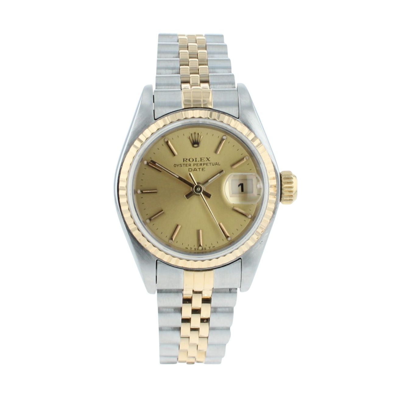 Rolex Custom Datejust Pre Owned Watch Ref 69173
