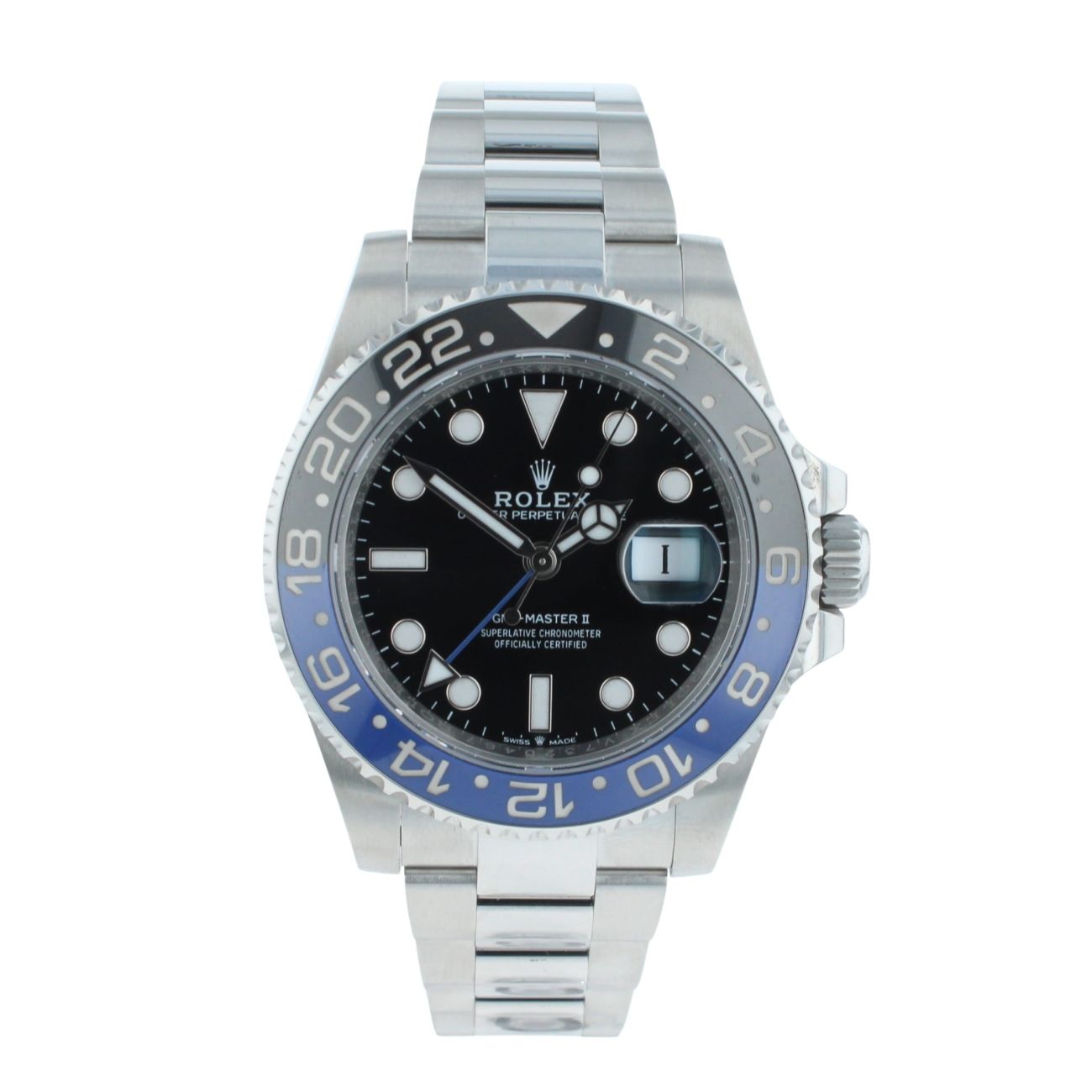 Rolex GMT Master II 'Batman' Pre Owned Watch Ref 126710BLNR