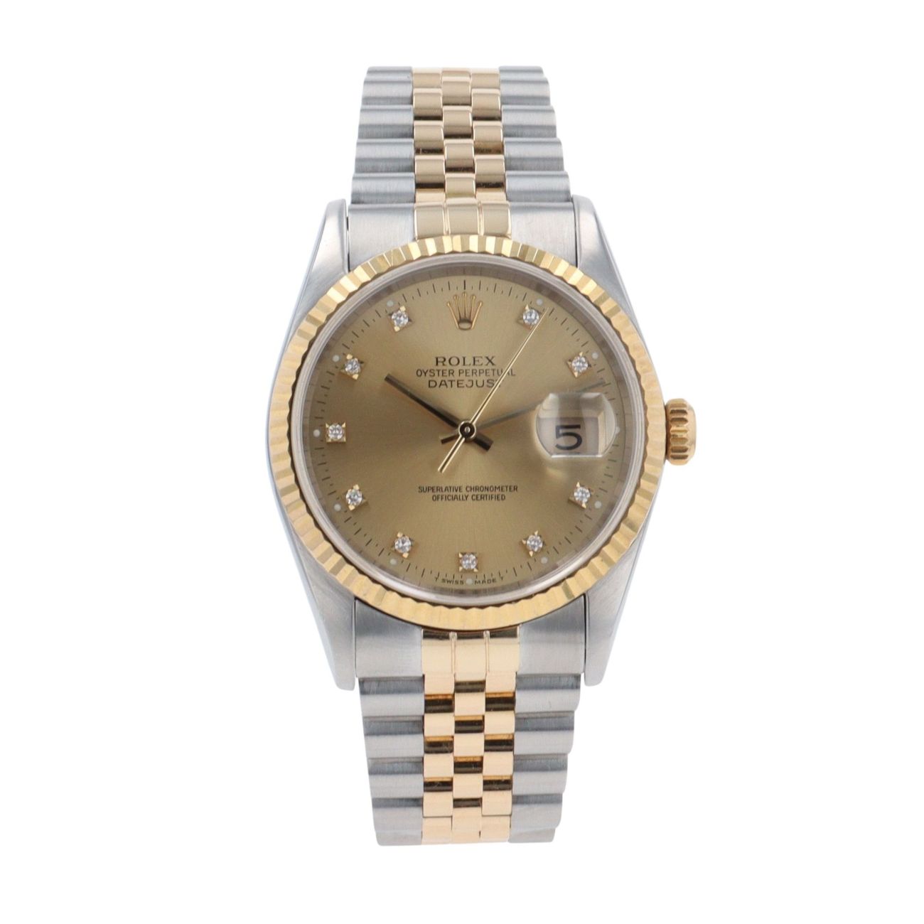Rolex Datejust Pre Owned Watch Ref 16233