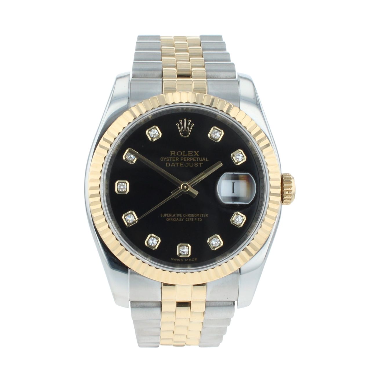 Rolex Datejust Pre Owned Watch Ref 116233