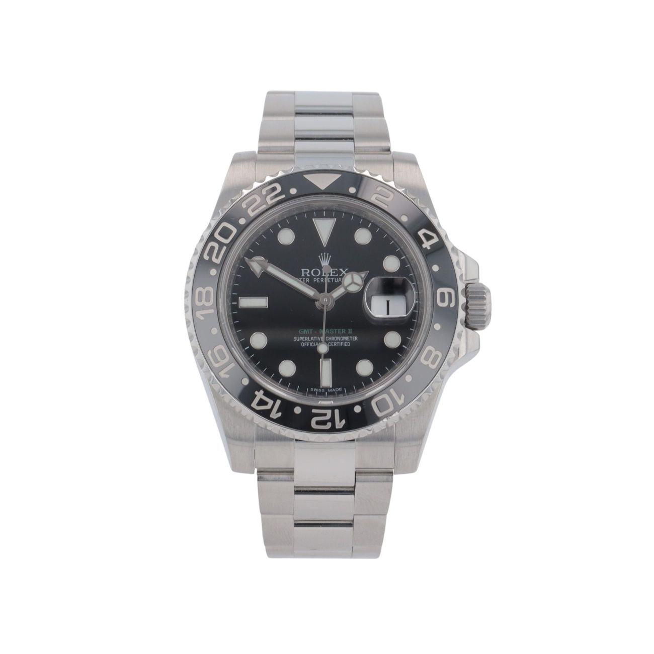 Rolex GMT Master II Pre Owned Watch Ref 116710LN