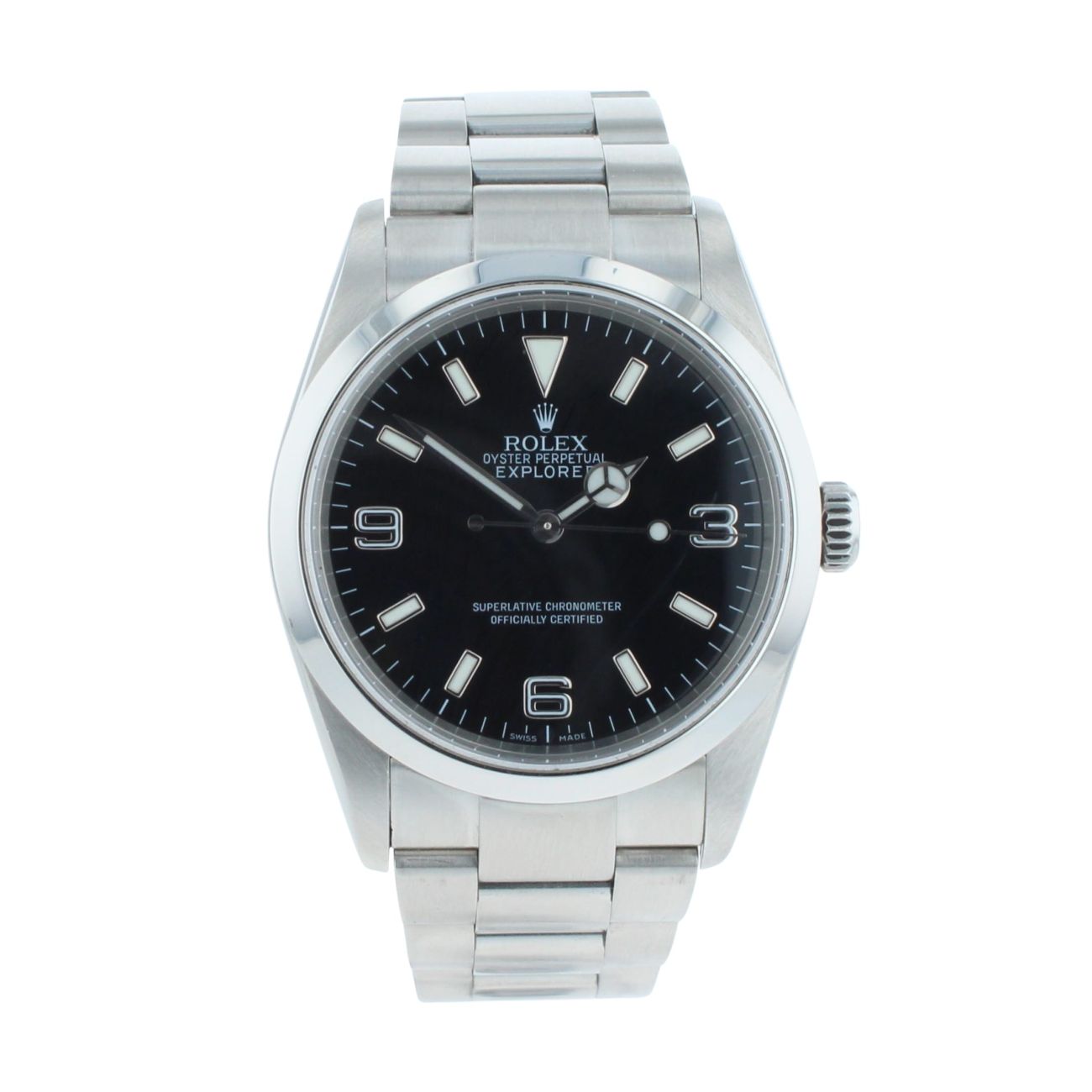 Rolex Explorer Pre Owned Watch Ref 114270