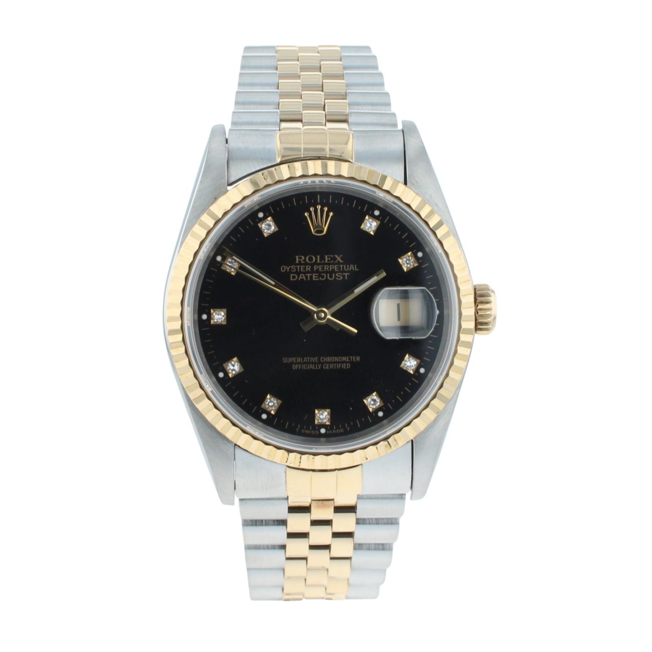 Rolex Datejust Pre Owned Watch Ref 16233