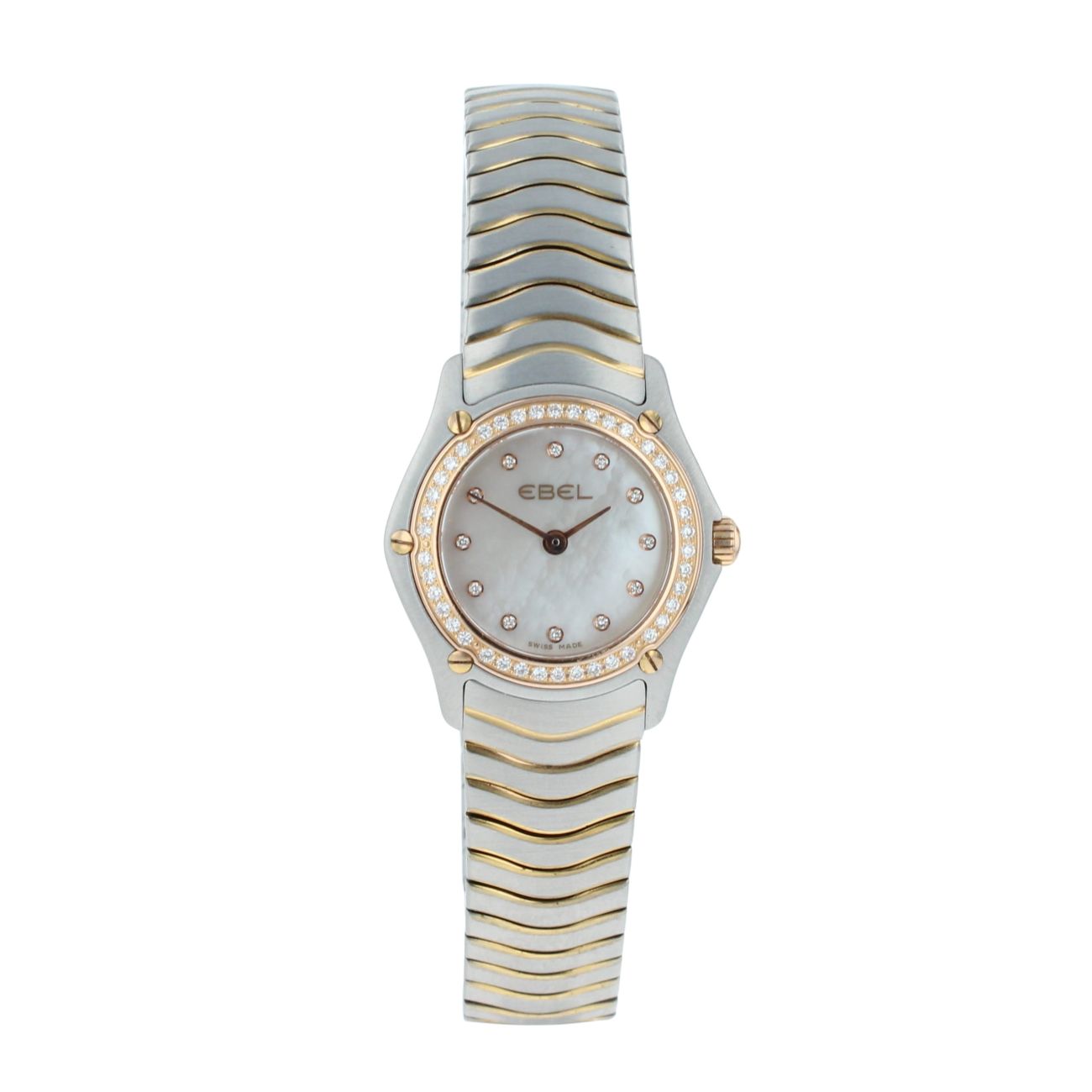 Ebel Classic Wave Pre Owned Watch Ref 1215898