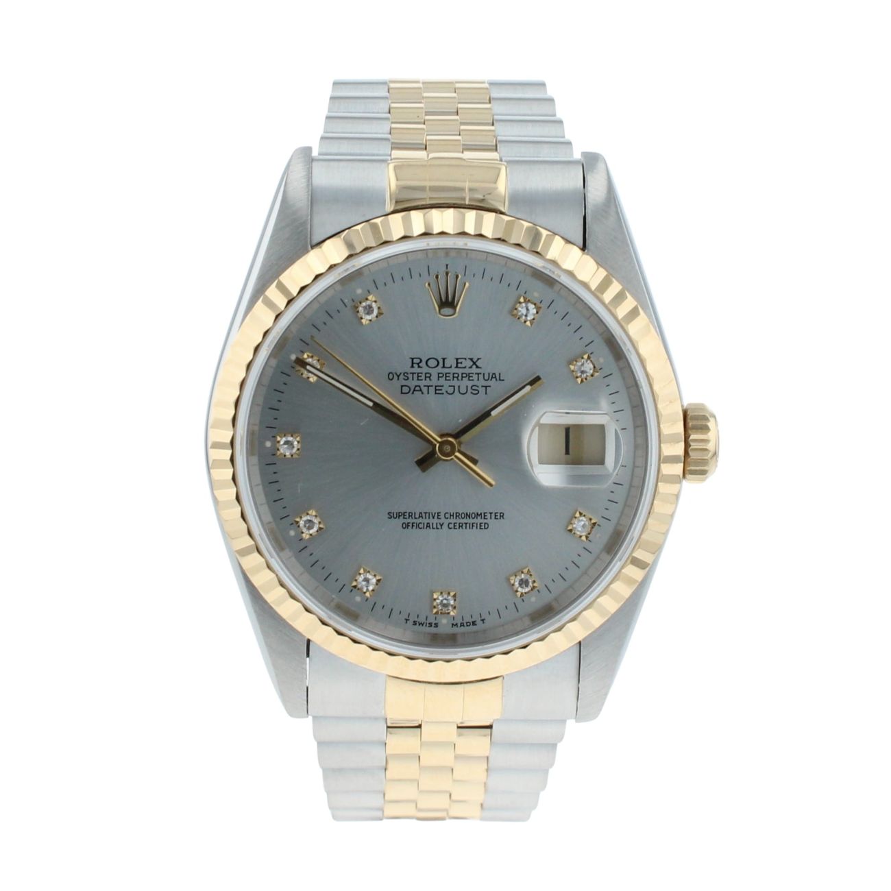 Rolex Datejust Pre Owned Watch Ref 16233