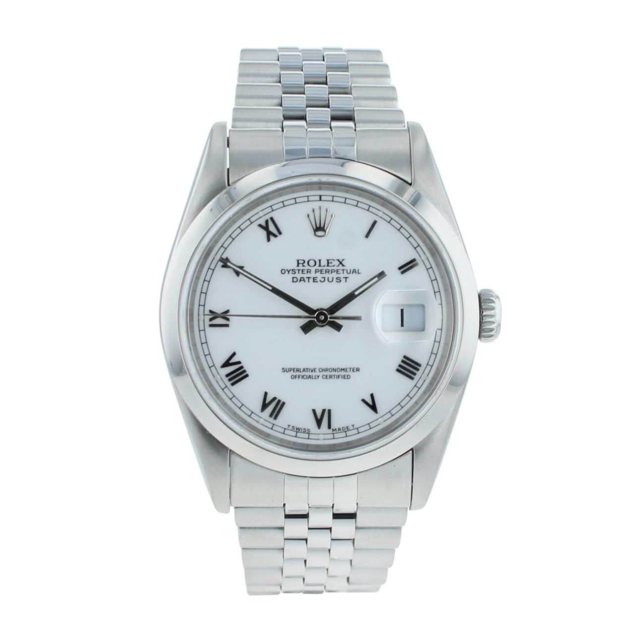 Rolex Datejust Pre Owned Watch Ref 16200