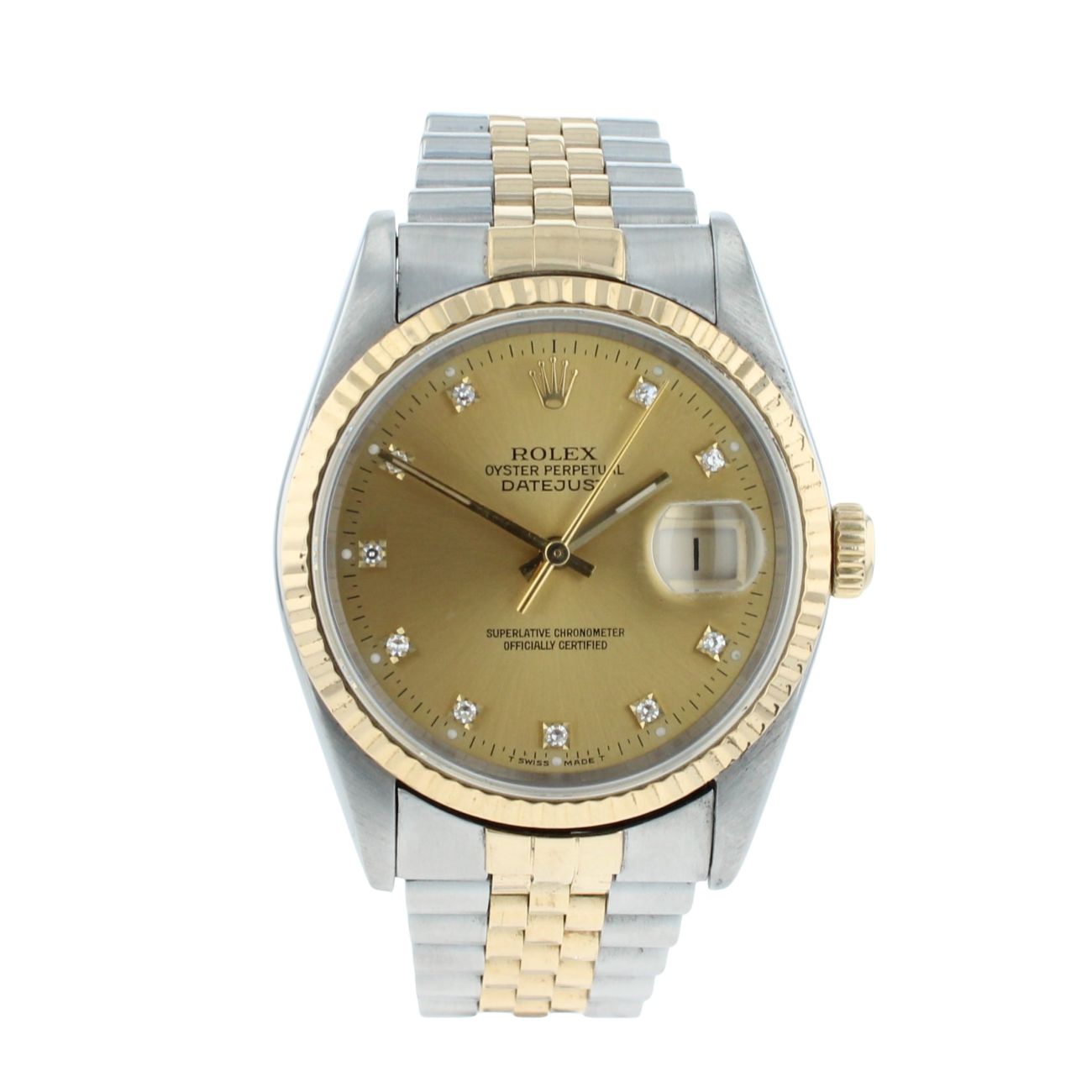Rolex Datejust Pre Owned Watch Ref 16233