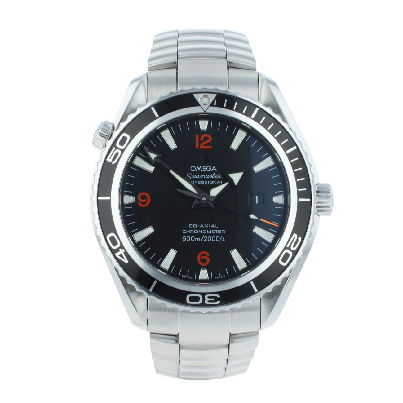 Omega Seamaster Planet Ocean Pre Owned Watch Ref 22005100