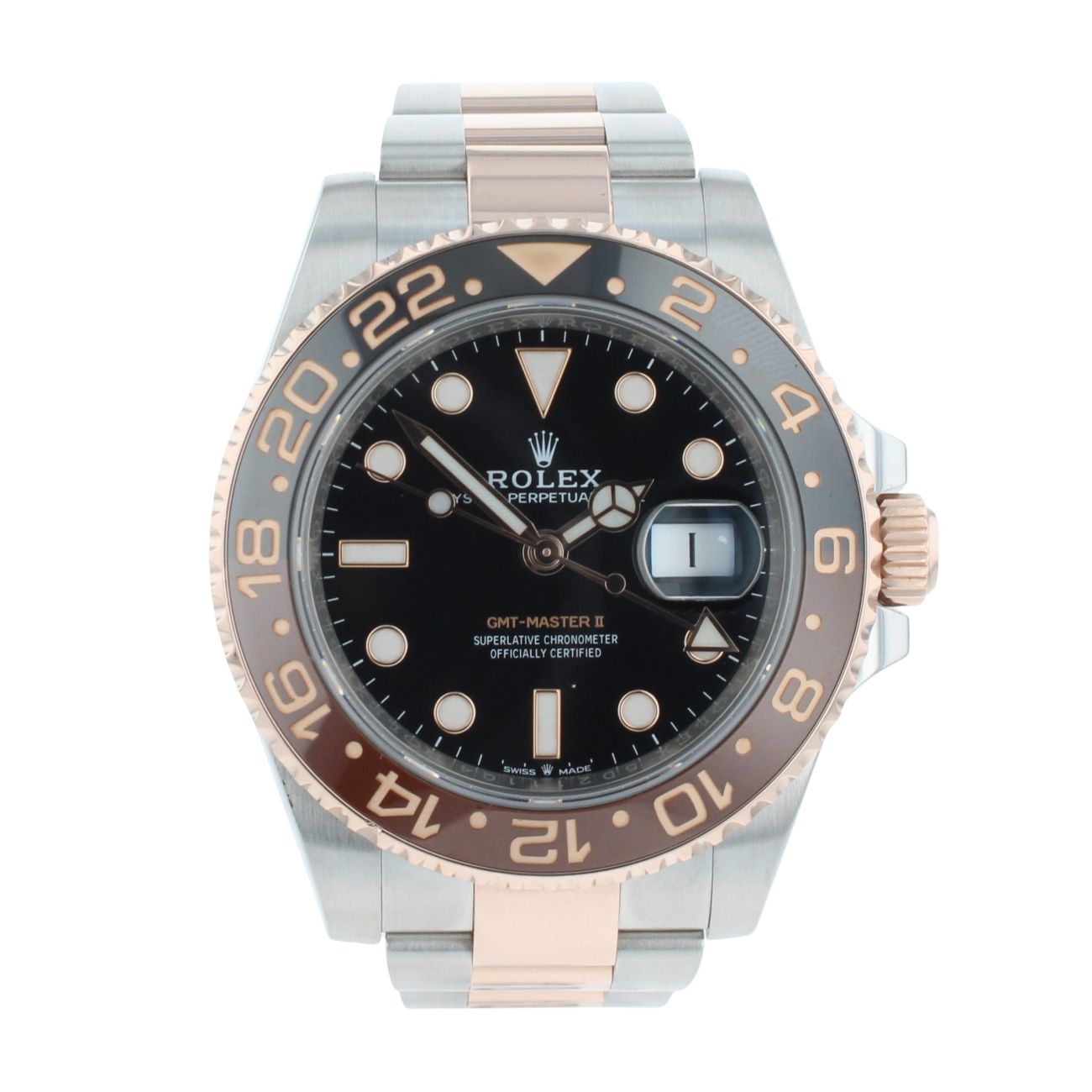 Rolex GMT Master II 'Rootbeer' Pre Owned Watch Ref 126711CHNR