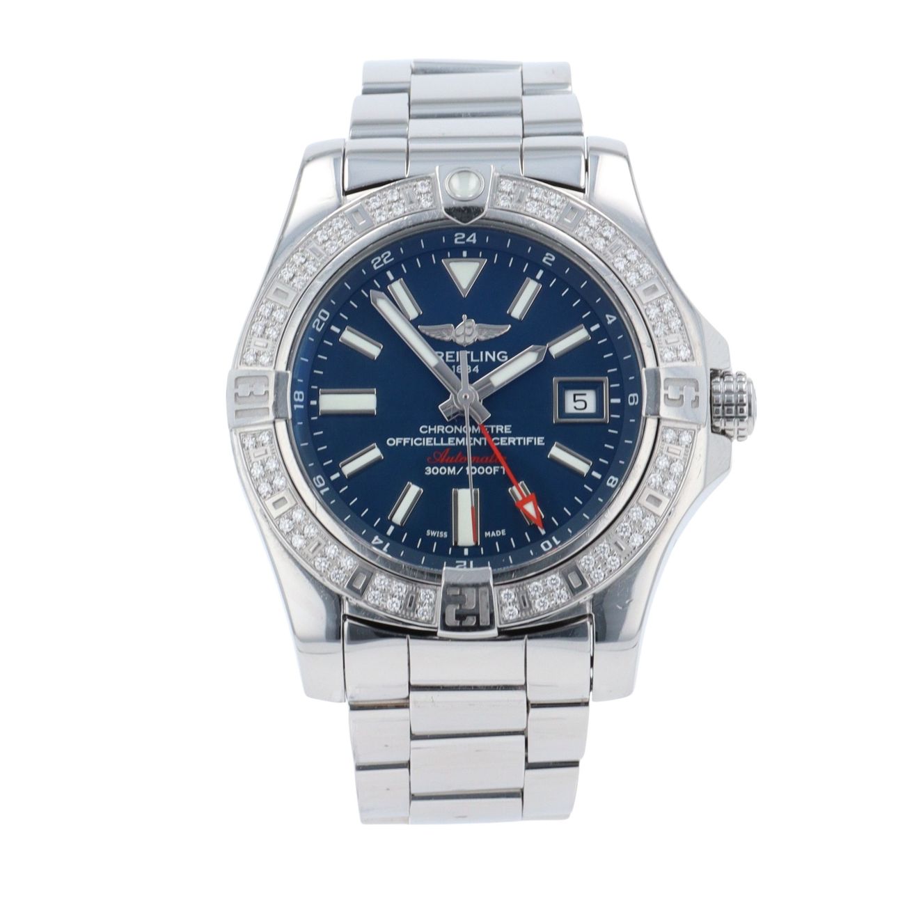 Breitling Avenger GMT Pre Owned Watch Ref A32390