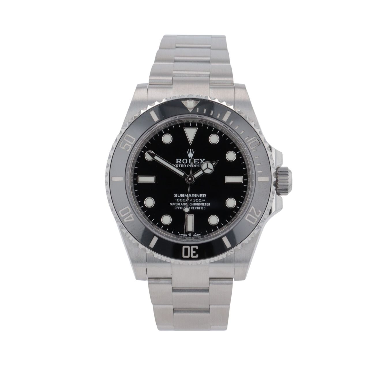 Rolex Submariner Pre Owned Watch Ref 124060