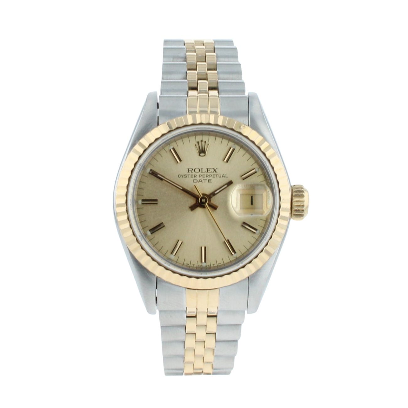 Rolex Custom Datejust Pre Owned Watch Ref 69173