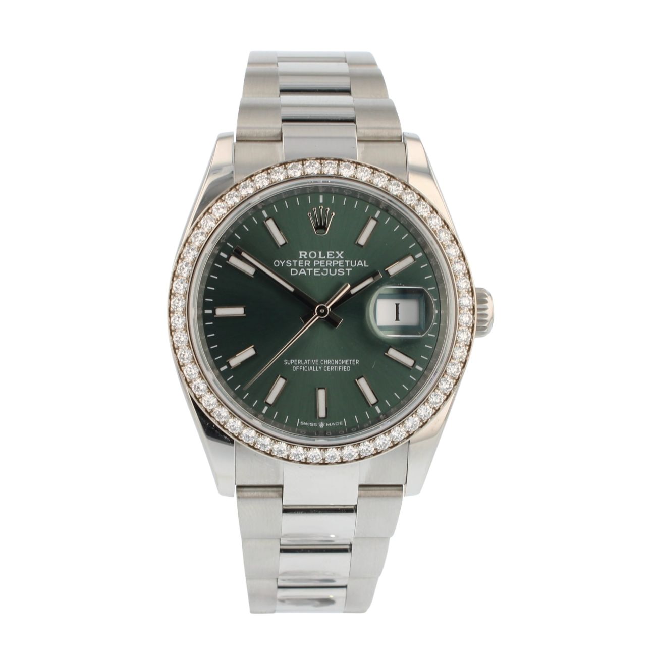 Rolex Datejust Pre Owned Watch Ref 126284RBR